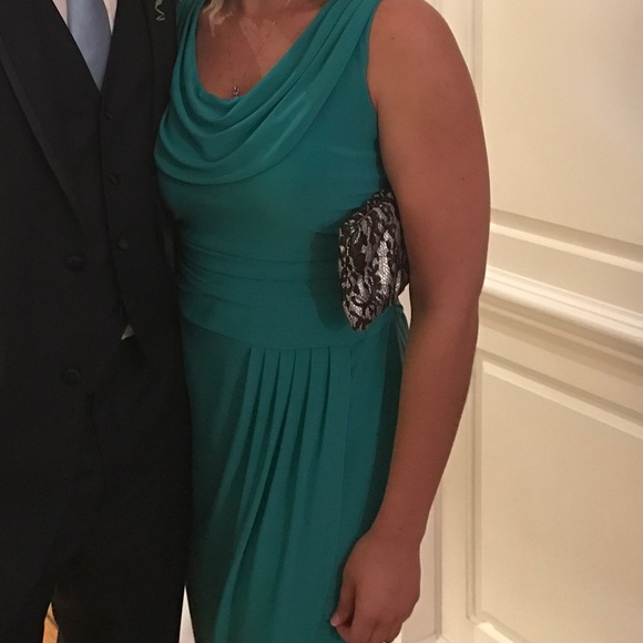 Turquoise work dress - Picture 5 of 5